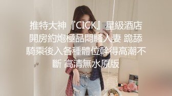 推特大神『CICK』星級酒店開房約炮極品悶騷人妻 跪舔騎乘後入各種體位幹得高潮不斷 高清無水原版