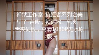 禅狱工作室-抗拒者系列之美早子-苦修，锁逼器、乳夹、舌夹伺候，高清1080P无水原版