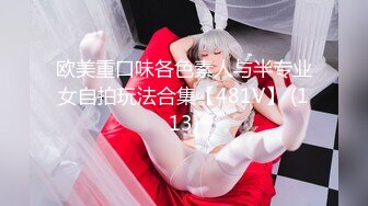 欧美重口味各色素人与半专业女自拍玩法合集【481V】 (113)