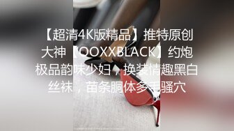 【超清4K版精品】推特原创大神【OOXXBLACK】约炮极品韵味少妇，换装情趣黑白丝袜，苗条胴体多毛骚穴