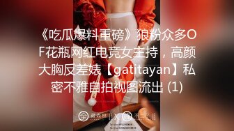 《吃瓜爆料重磅》狼粉众多OF花瓶网红电竞女主持，高颜大胸反差婊【gatitayan】私密不雅自拍视图流出 (1)